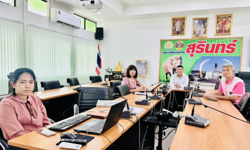 "ปศุสัตว์สุรินทร์ ร่วมประชุมหารือเตรียมงาน เสวนาเครือข่ายการเลี้ยงหมูหลุม (รวมพลคนเลี้ยงหมูหลุม) ครั้งที่ 6 ประจำปี 2568”