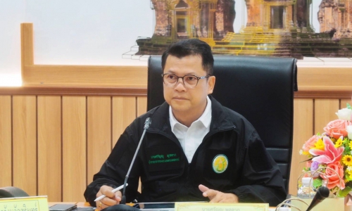 "ปศุสัตว์จังหวัดสุรินทร์ร่วมประชุมติดตามความก้าวหน้าผลการดำเนินงานตามแผนตรวจราชการประจำปีงบประมาณ พ.ศ.2568 ณ จังหวัดสุรินทร์"