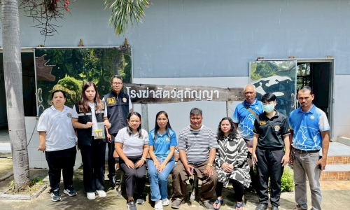 ปศุสัตว์สุรินทร์ตรวจเข้มโรงฆ่าสัตว์ประจำปี ครั้งที่ 2/2568 พื้นที่อำเภอรัตนบุรีและชุมพลบุรี