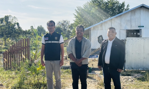 ปศุสัตว์สุรินทร์ ร่วมติดตามและนิเทศงานบูรณาการ ด้านการส่งเสริมสวัสดิภาพสัตว์ในฟาร์ม ร่วมกับองค์กรพิทักษ์สัตว์แห่งโลก 