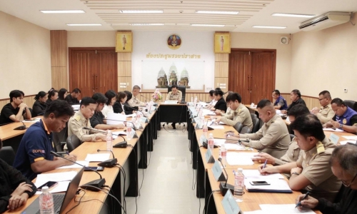 ปศุสัตว์สุรินทร์ เข้าร่วมประชุมคณะกรรมการให้ความช่วยเหลือผู้ประสบภัยพิบัติจังหวัดสุรินทร์ ครั้งที่ 5/2568