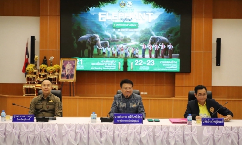 ปศุสัตว์สุรินทร์เข้าร่วมประชุมการเตรียมจัดงาน มหัศจรรย์งานช้างสุรินทร์ ประจำปี 2568 
