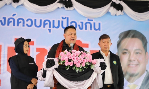 พิธีเปิดโครงการรณรงค์ควบคุม ป้องกันโรคพิษสุนัขบ้าในพื้นที่จังหวัดสุรินทร์